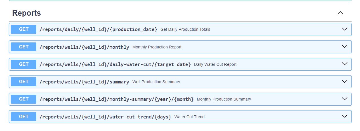 Energy Production Backend (REST API) screenshot 1