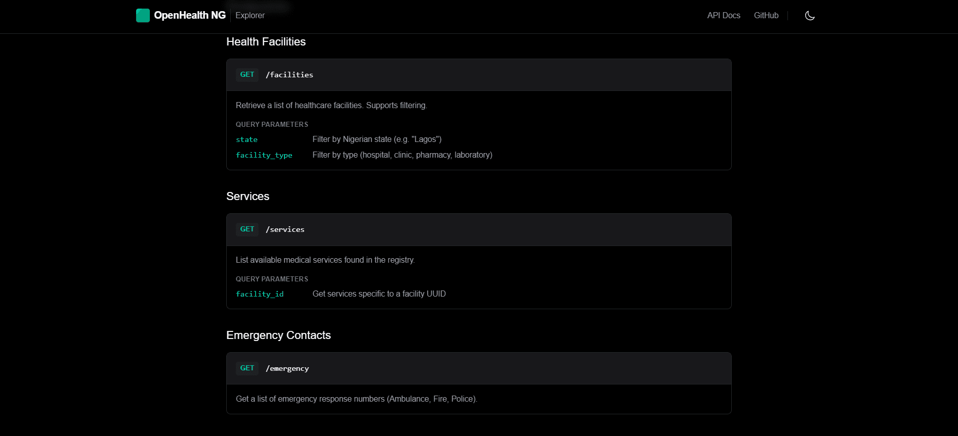 OpenHealth NG screenshot 2